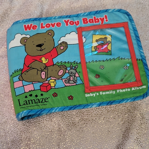 Lamaze Other - Lamaze We love you baby book vintage